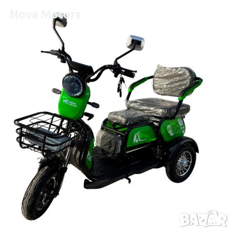 Електрическа Tриместна Tриколка X1 1800W 2026, снимка 5 - Мотоциклети и мототехника - 39348091