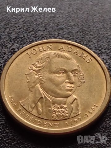 Възпоменателна монета 1 долар JOHN ADAMS 2 президент на САЩ 1797-1801) за КОЛЕКЦИЯ 38035, снимка 2 - Нумизматика и бонистика - 40765416
