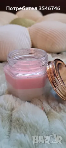 красиви свещници от керамичен гипс и свещи от соев восък. , снимка 10 - Декорация за дома - 49324860