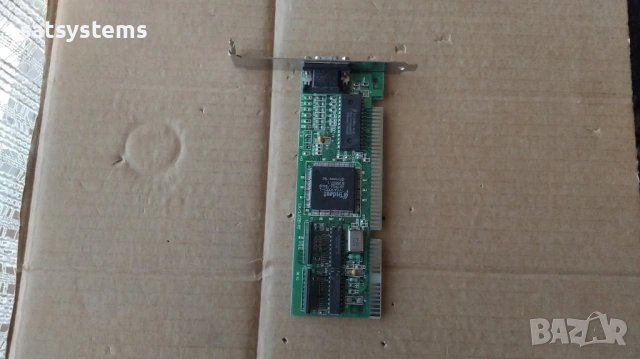 Видео карта TVGA Trident 9000i-1 JA-8237D/V3 16-bit 512KB ISA, снимка 6 - Видеокарти - 53404804