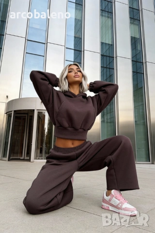 Дамски зимен комплект анцуг Balloon, 3цвята , снимка 3 - Спортни екипи - 52807632