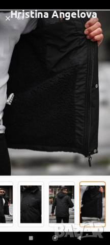 Мъжко зимно яке , снимка 2 - Якета - 52352692