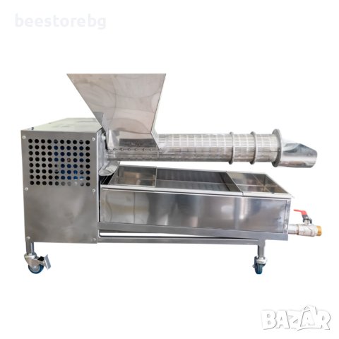 ШНЕКОВА ПРЕСА ЗА ВОСЪЧНИ РАЗПЕЧАТКИ 100 КГ НА 1 ЧАС