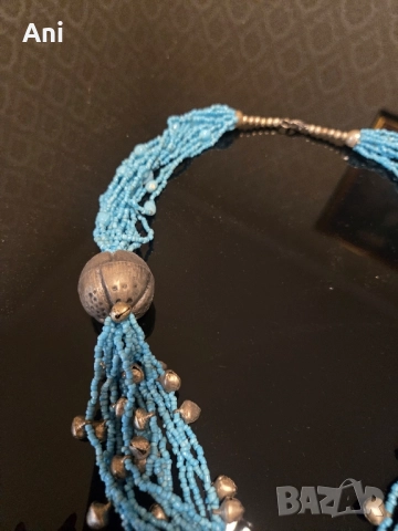 Уникален гердан РЪЧНА ИЗРАБОТКА , снимка 3 - Колиета, медальони, синджири - 52462265