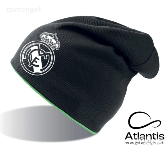 НОВО! ФЕН шапки тип beanie REAL MADRID / РЕАЛ МАДРИД - универсален размер. Или на ОТБОР по ИЗБОР!, снимка 3 - Шапки - 38508049