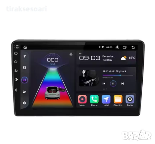 Мултимедия Android CarPlay за Citroеn Berlingo Peugeot Partner 2009+, снимка 2 - Аксесоари и консумативи - 50704624