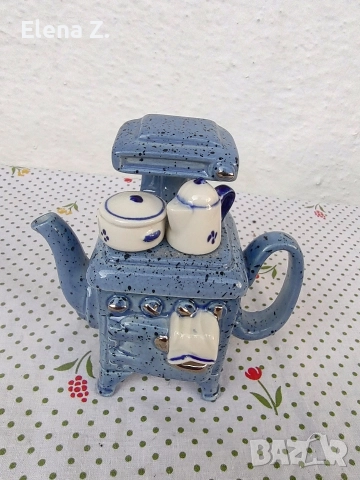 Малък колекционерски чайник стара печка Cardew Design, снимка 8 - Антикварни и старинни предмети - 52860255