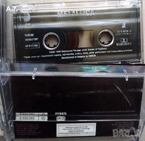 ОРИГИНАЛНИ КАСЕТИ METALLICA, снимка 8 - Аудио касети - 52068164