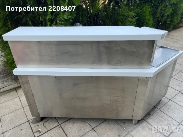 Работна маса шкаф неръждавейка , снимка 6 - Друго търговско оборудване - 51601472