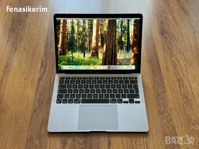 13.3' Apple MacBook Air M1 2020 Space Grey - 8GB RAM/256GB SSD/Бат 12ч., снимка 2 - Лаптопи за работа - 52848169