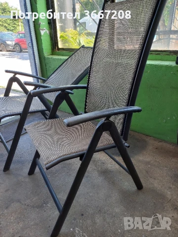 Згъваеми алуминиеви столове, снимка 3 - Столове - 50971057