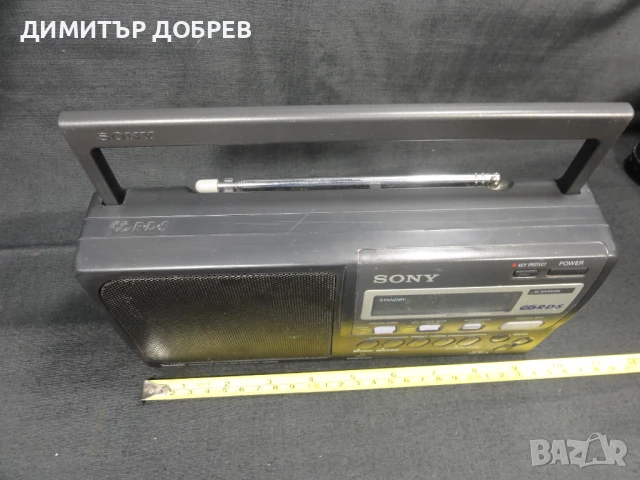 SONY ICF-M50RDS FM/MW/LW ТРАНЗИСТОР РАДИО, снимка 8 - Радиокасетофони, транзистори - 50675130