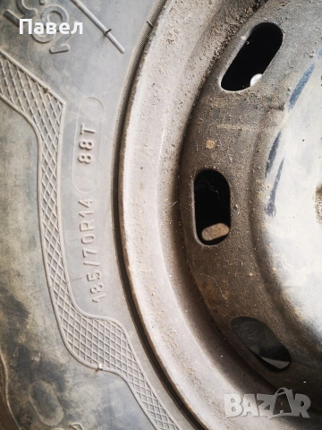4 броя зимни гуми 185/70/14, снимка 8 - Гуми и джанти - 53229294