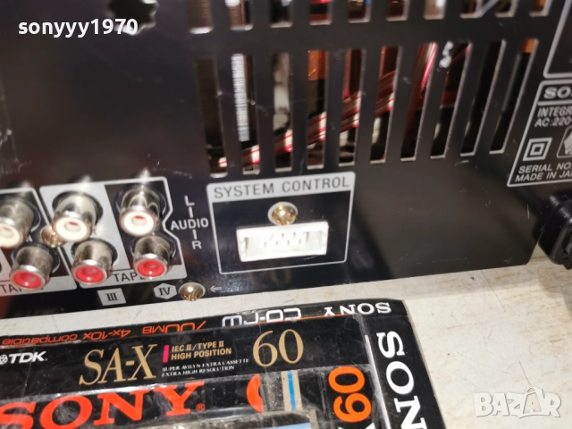 SONY TA-EX5 STEREO AMPLIFIER MADE IN JAPAN 1412252048, снимка 16 - Ресийвъри, усилватели, смесителни пултове - 52794548