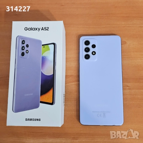 Samsung A52 цвят "awesome violet"  6GB/128GB, снимка 3 - Samsung - 52975408