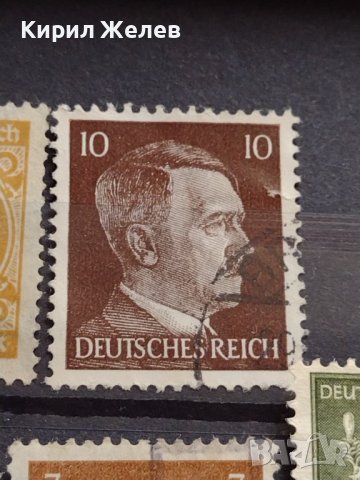 Пощенски марки Дойче Райх АДОЛФ ХИТЛЕР редки уникати за КОЛЕКЦИЯ 37276, снимка 7 - Филателия - 40396979