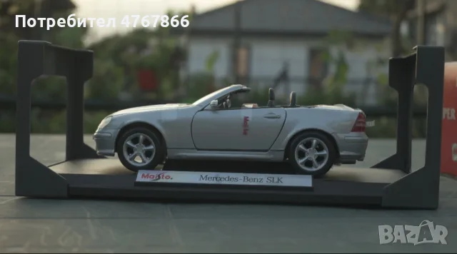 1:18 Макет на Mercedes-Benz SLK 2000. Чисто нов!!