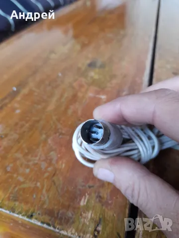 Стар захранващ кабел за радио,радиоприемник, снимка 2 - Други ценни предмети - 48455048