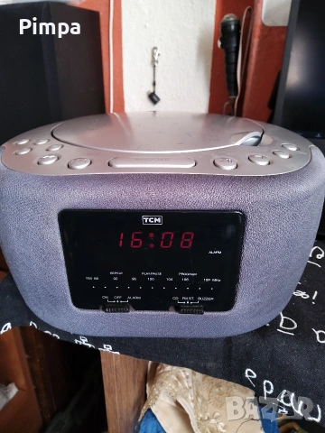 Tcm radio,cd,clock,alarm радио сд часовник , снимка 2 - Други - 53165323