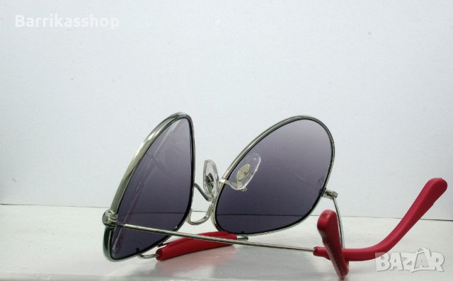 Слънчеви очила Ray-Ban AVIATOR CRAFT RB3422Q- silver/red, снимка 7 - Слънчеви и диоптрични очила - 41024742