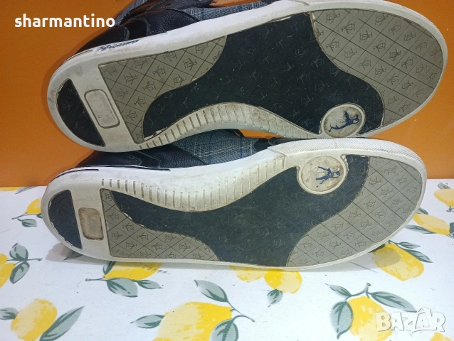 Кожени Сникърси Penguin N 46, снимка 7 - Маратонки - 53468912