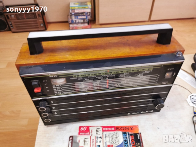 SELENA B-211 RADIORECEIVER MADE IN USSR 2912251637, снимка 6 - Радиокасетофони, транзистори - 52928963