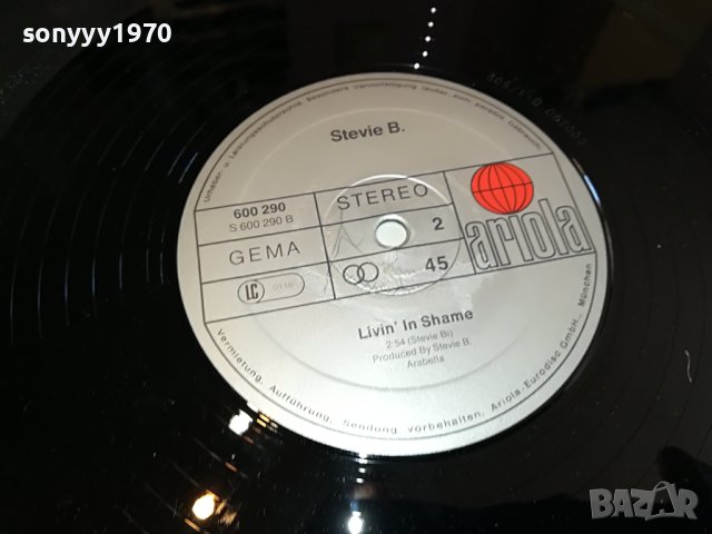 STIVIE B. ПЛОЧА-MADE IN WEST GERMANY 0604231353, снимка 6 - Грамофонни плочи - 40277568