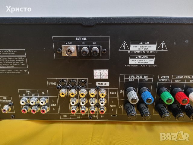 Harman Kardon Avr 1550, снимка 9 - Ресийвъри, усилватели, смесителни пултове - 39660573