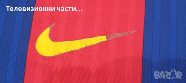Оригинална футболна тениска Барселона Barcelona Nike 776834-481 домакински екип 2016/2017, снимка 16 - Спортни дрехи, екипи - 50672624
