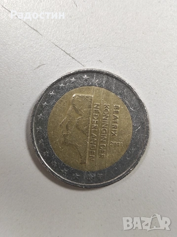Монета от 2 Евро 2001 година