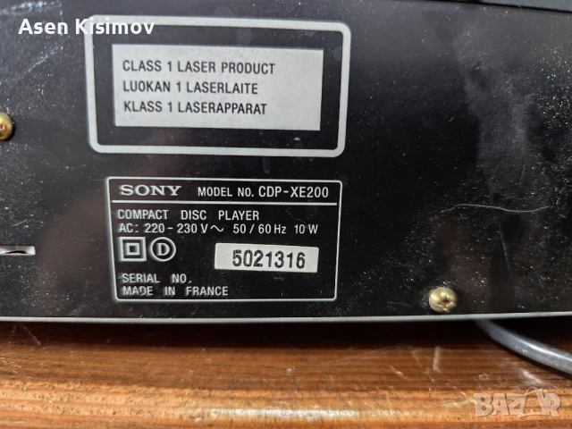 sony cdp-xe200, снимка 7 - MP3 и MP4 плеъри - 51864254