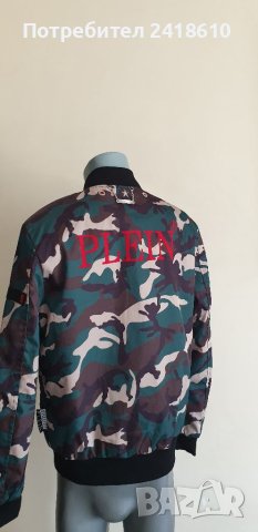 PHILIPP PLEIN Camo Made in Italy Mens Size 50/ L ОРИГИНАЛ! Мъжко Яке!, снимка 16 - Якета - 41478763