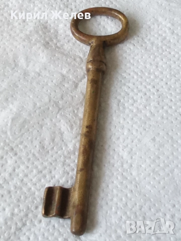Стар бронзов ключ 52703, снимка 5 - Антикварни и старинни предмети - 52833880