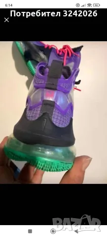Спортни обувки NIKE LEBRON XIX "CAVE PURPLE" (500) Размер-40 , снимка 5 - Маратонки - 56132031