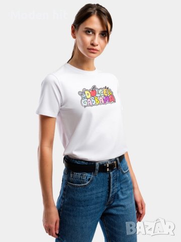 Детска тениска Dolce&Gabbana👚 Детска блуза с къс ръкав Долче и Габана - Бели или Черни, снимка 7 - Детски тениски и потници - 41398124