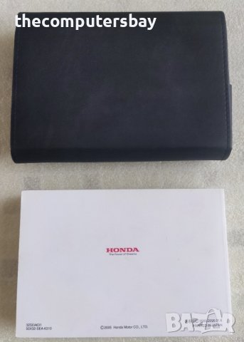 Книга Хонда Акорд Honda Accord VII 2004 2005 2006 2007 2008 
Ouner's manual, снимка 2 - Аксесоари и консумативи - 44382757