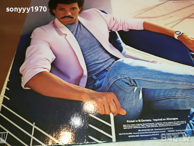 SOLD-LIONEL RICHIE-ВНОС ENGLAND 0304222002, снимка 10 - Грамофонни плочи - 36331639