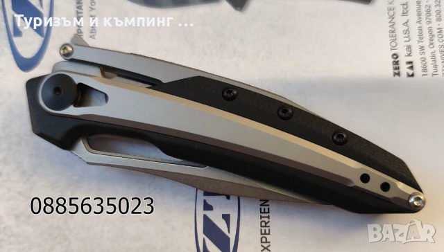 Сгъваем нож ZT 0909, снимка 7 - Ножове - 50911346