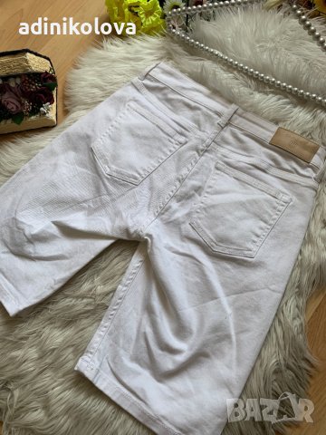 Къси бели дънки Gant, снимка 3 - Къси панталони и бермуди - 41570138