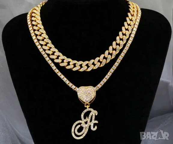 Колие с висулка и синджир