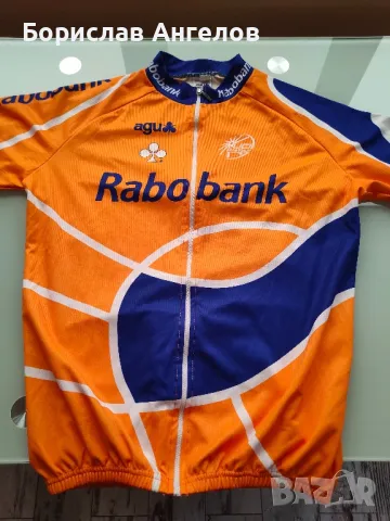 Rabobank - Мъжка колоездачна блуза с дълъг ръкав + подарък блуза в къс ръкав. , снимка 8 - Спортна екипировка - 47261274