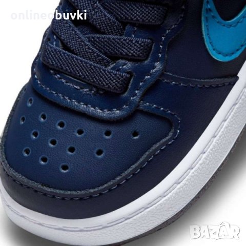 Бебешки спортни обувки NIKE COURT BOROUGH Сини, снимка 6 - Бебешки обувки - 33844138