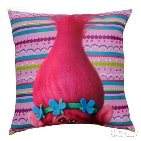 Детска възглавница Trolls Poppy, за момиче