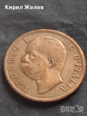 Рядка монета 10 чентезима 1894г. Италия Умберто първи за КОЛЕКЦИОНЕРИ 30422, снимка 5 - Нумизматика и бонистика - 42686082