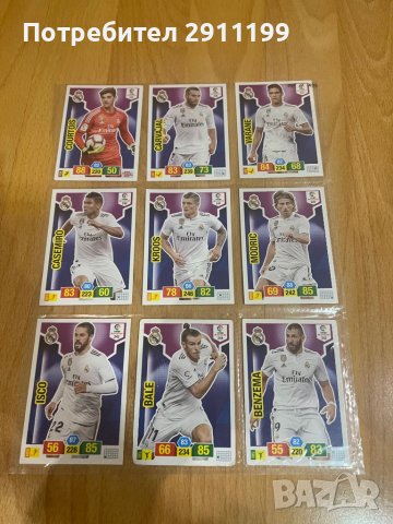 Колекционерски картички , снимка 3 - Фен артикули - 39942313