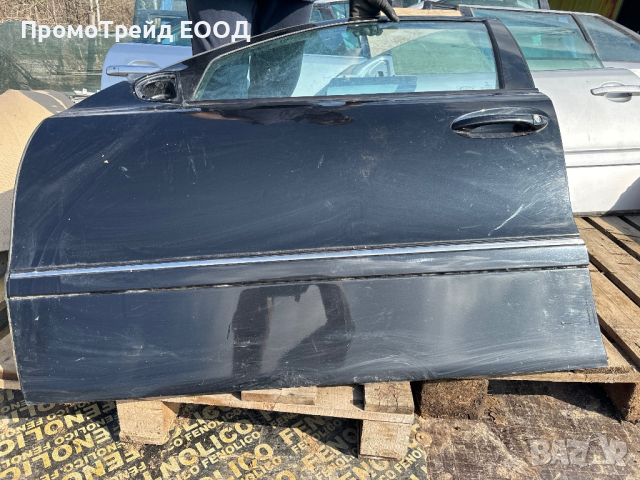 Предна лява черна врата Мерцедес Е клас Mercedes W211 седан 
