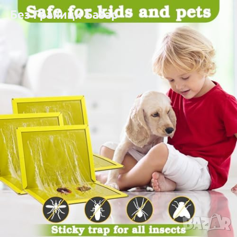 Нови Мултифункционални Лепкави Капани за Вредители 6 броя дом градина, снимка 6 - Други стоки за дома - 44527391
