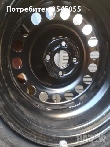 Нова резервна гума с Джанта за Опел 15 4 х 100, снимка 3 - Гуми и джанти - 49596253