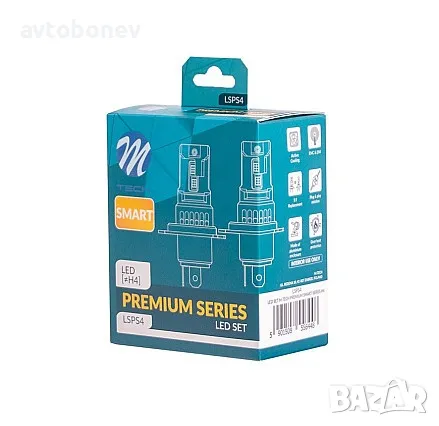 LED крушки M-TECH SMART PREMIUM H4/H7/H11/HB3/HB4-12V-6000K-Canbus,к-т/2 бр./, снимка 4 - Аксесоари и консумативи - 47343319