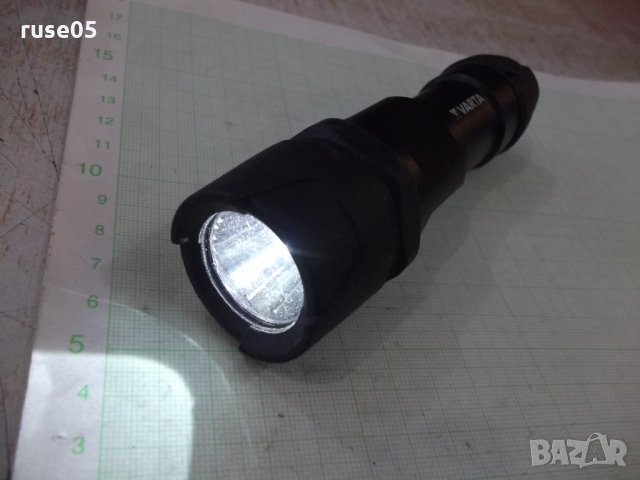Фенер "VARTA - Indestructible F10 CREE LED с 3 батерии ААА", снимка 4 - Прожектори - 34560450